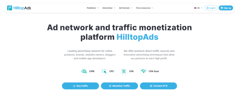 Ad Network And Traffic Monetization Platform 