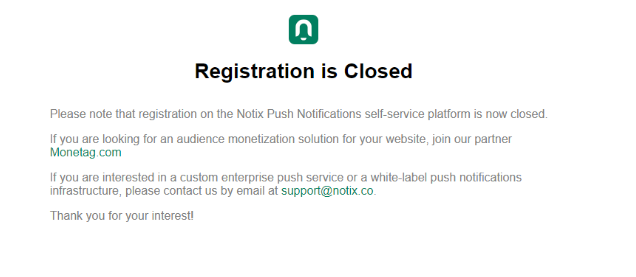 Registration Closed 